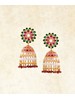 Joyful Feminine Gold Jhumka Earrings