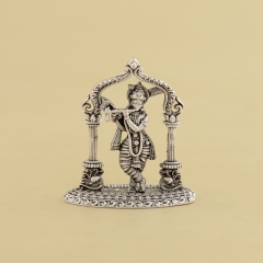 Buy Silver Lord Panchmukhi Hanuman Idol | Krishnapearls.com