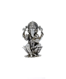 Lord Ganesh in Silver Antique
