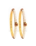 Fresh Water Seed Pearl Gold plated alloy bangle