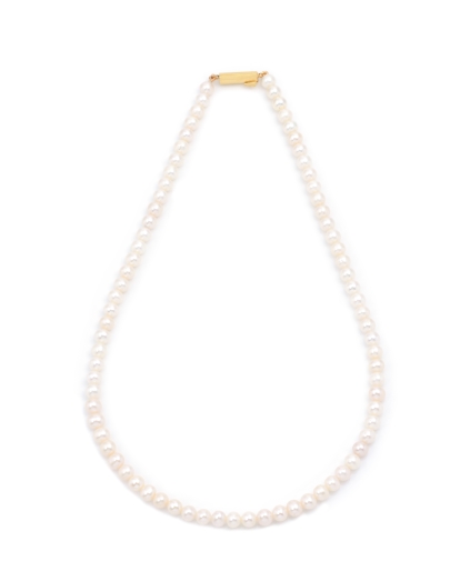 Gorgeous Fresh Water  Round Pearl Necklace