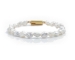Irregular white Pearls Bracelet stringed