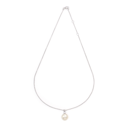 Fresh Water pearls sterling silver neck chain
