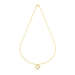 Pearls Necklace chain in yellow gold polish JSFM0520