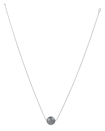 Tahitian Pearl Chain in white gold