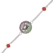 Flower Rakhi crafted in Silver