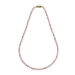 Peach Color Pearls String | JS0959