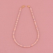 Peach Color Pearls String | JS0959