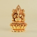 Silver Gold Plated Ganesha idol