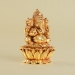 Silver Gold Plated Ganesha idol