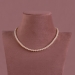 Peach Pearl Necklace