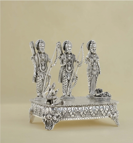 Ram Parivaar in Pure Silver