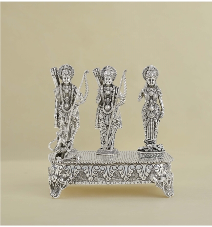 Ram Parivaar in Pure Silver