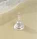 Silver Hand Bell with Shank for Pooja