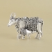 Antique Silver Divine Cow with Calf