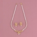 Pearl Necklace set with Earrings