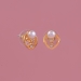 Fancy Pearl Stud Earrings