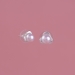 White Pearl Stud Ear rings