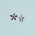 White Gold Sapphire Ear Stud