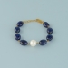 Tanzanite With Pearl Bracelet