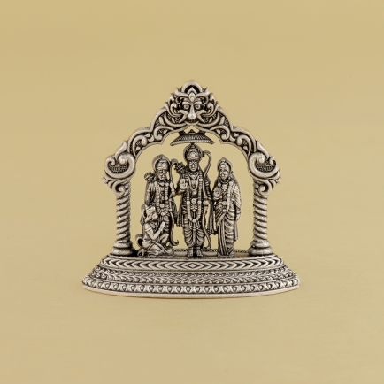 Ram Parivar Silver Idol