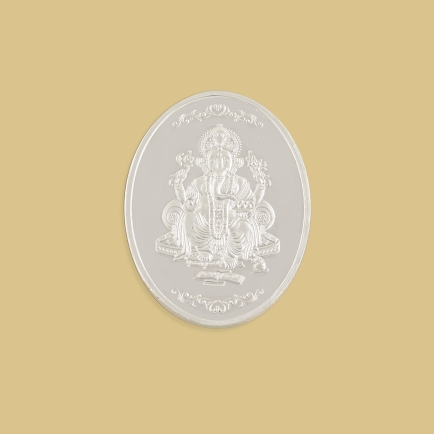 100 Gram Ganesh Silver Coin