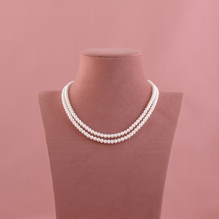 Double Line Pearl String