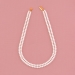 Double Line Pearl String with Ear Studs