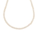 Elegant White Pearls Necklace With Earrings Stud