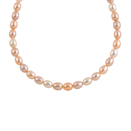 Stylish Pearl Necklace and Bracelet