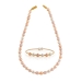 Stylish Pearl Necklace and Bracelet