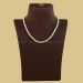 Single Line Button Pearl necklace