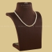 Single Line Button Pearl necklace