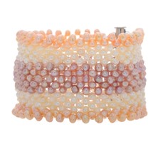 Multi Colour Pearls Bracelet-JPB0562