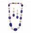 Pearl & Tanzanite Stones Large Pebble Set