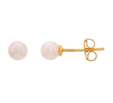 Classic Pearl Studs Earrings | GTWPS02P