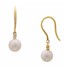 Pearl & Diamond Drop Earrings