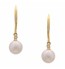 Pearl & Diamond Drop Earrings