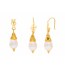 Pearl Pear Drop Earrings & Pendant