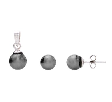 Classic Tahitian Pearl Stud & Pendant