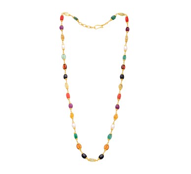 Beaded Navratan Necklace