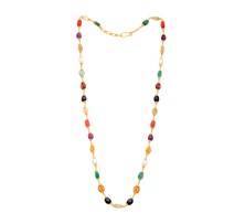 Beaded Navratan Necklace