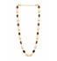 Ruby, Emerald & Pearl Studded Floral Bead Necklace