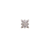 Diamond Flower Nose Pin