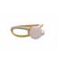 Pearl & Diamonds Gold Finger Ring