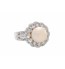 Pearl & Diamonds Finger Ring