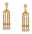 Gold Pearls Jhumkas Design | GTJH785P