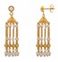 Gold Pearls Jhumkas Design | GTJH785P