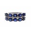 Blue Sapphire & Diamonds Finger Ring