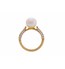 Pearl & Diamonds Finger Ring